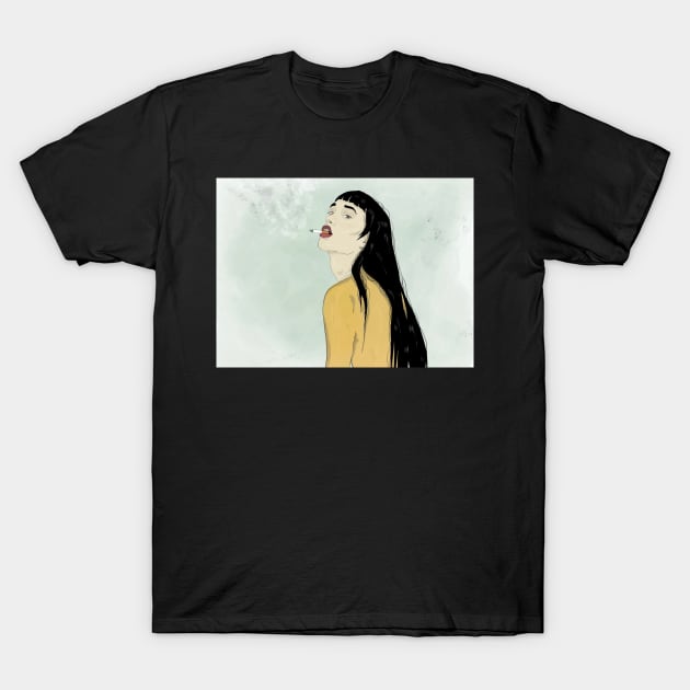 Just a cigarette T-Shirt by DemoNero